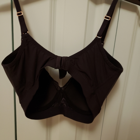 Black Lace Women's Bralette - Picture 3 of 7
